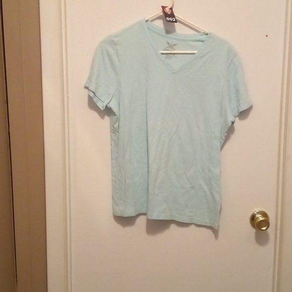 Faded Glory Tops - Faded Glory Lt Teal Short Sleeve Tee - Size XL